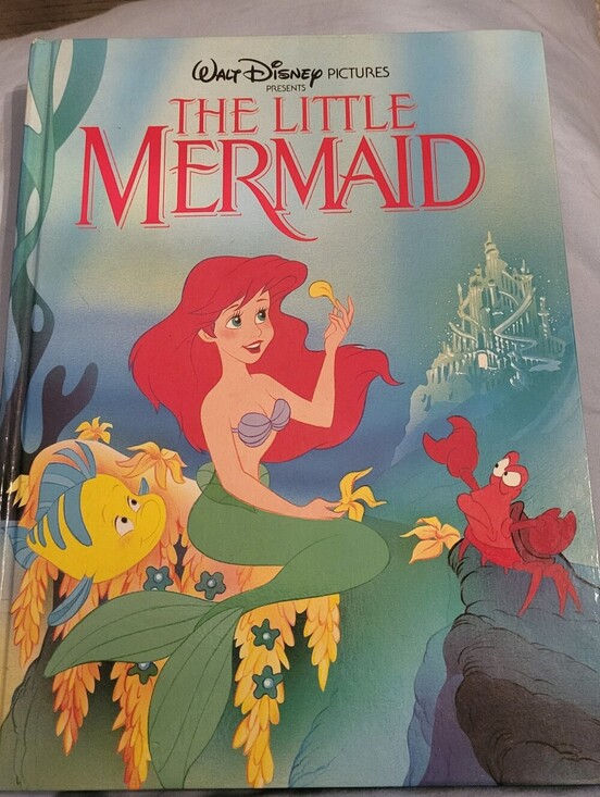Disney Other - Vintage Walt Disney The Little Mermaid Hardcover Book - Ariel Cover
